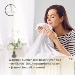 Wasparfum Hintenso Violet Edition Lavendel 500ml + Wasparfum Hintenso Classic Edition Pink 500ml - Proefpakket - 140 Wasbeurten - Inclusief 1 gratis tester - Frisse was - Heerlijke geur - Textielverfrisser - Wasverzachter - Lavendel - Bloemengeur — thumbnail 3