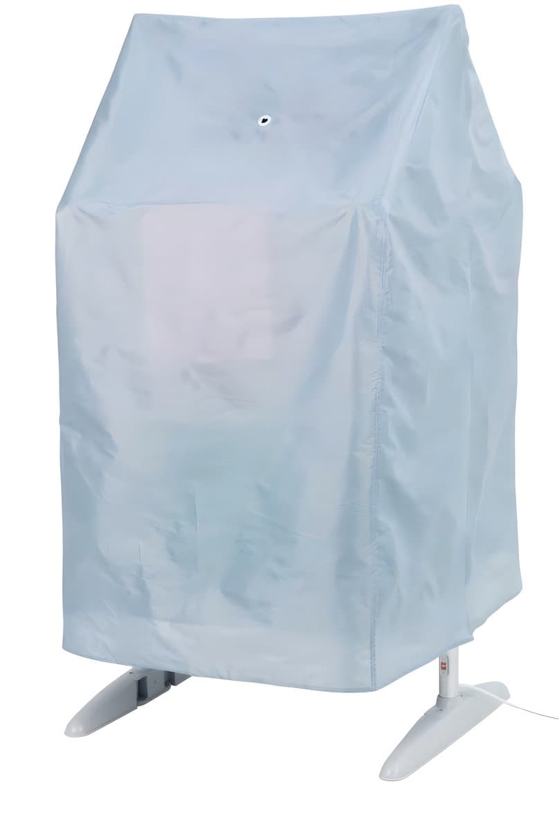 Hoes voor verwarmde droogtoren - droogrek - 620x460x890mm blauwgrijs — afbeelding 1