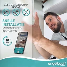 Sifon voor gootsteen met flexibele afvoerslang – Buisvormige sifon met montagevideo — thumbnail 4