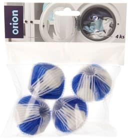 Orion - Wasballen - 5 cm - 4 stuks - Wit en Blauw — thumbnail 4