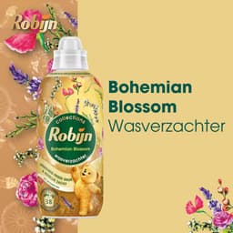 2 x Robijn – Wasverzachter – Bohemian Blossom – 765 ml - Wasverzachter - Bloemige Geur - Wasverzachter Fles - Kleding Verzorgen - Vezels Beschermen — thumbnail 4