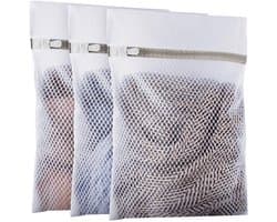 Unyqoos® Set van drie herbruikbare waszakken met ritssluiting voor kledingbescherming