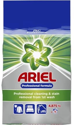 1 x Ariel – Waspoeder Professional – Original – 4,8 kg – 75 wasbeurten - Ariel Professional Waspoeder - 4.8 Kg Waspoeder - Professioneel Wasmiddel - Actilift Waspoeder - Waspoeder Voor Wit En Gekleurd Textiel — thumbnail 2