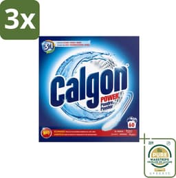 3 x Calgon – Wasmachinereiniger Poeder – 3-in-1 Power Anti-Kalk – 60 doseringen - Grootverpakking - Koffiezetapparaat - Koffiezetapparaat - Koffiezetapparaat — thumbnail 1