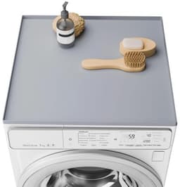 Siliconen Wasmachine-afdekking 60x50 cm - Antislip en Heavy Duty Onderlegger voor Droger en Keuken — thumbnail 1