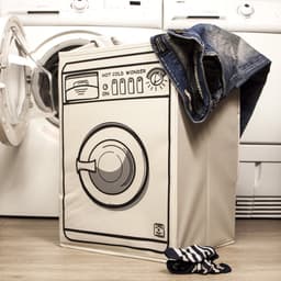 Invotis Wasmachine Wasmand - Wit — thumbnail 2