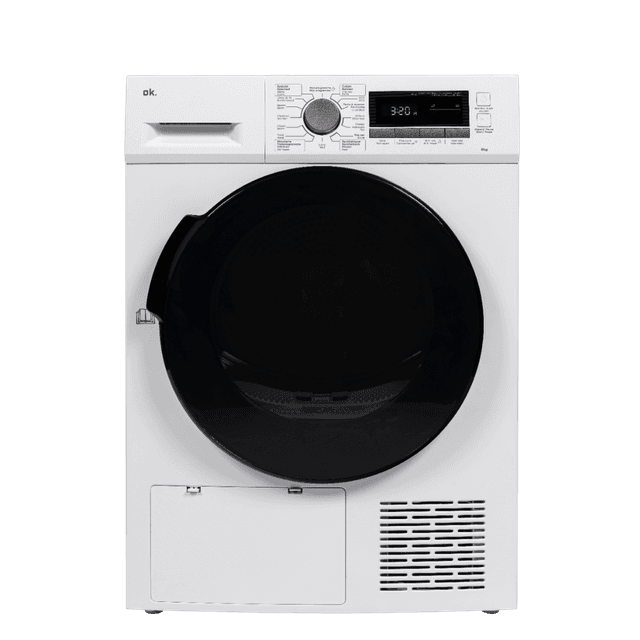 OK. OTD 8346 D - Warmtepompdroger - 8 kg - 65 dB – Energielabel D