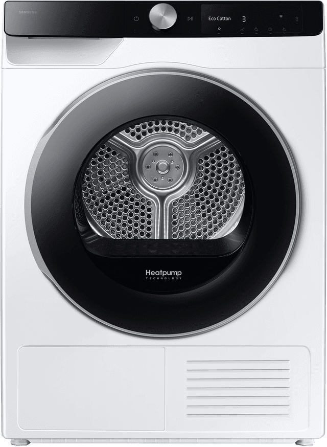 SAMSUNG DV90DG6845LKU3 - Warmtepompdroger - 9 kg - 64 dB - Energielabel A Warmtepompdroger
