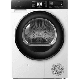 HISENSE DH3S802BW3 - Warmtepompdroger - 8 kg - 64 dB - Energielabel C