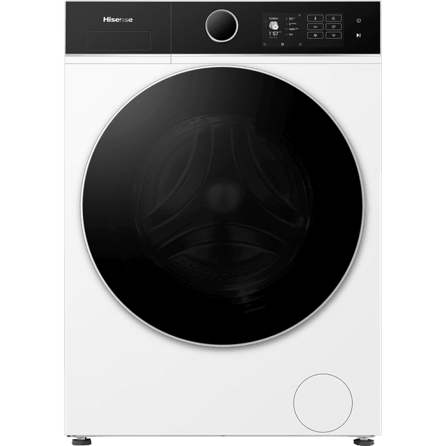 HISENSE WD5I8043BWF - Was-droogcombinatie - 8 kg + 5 kg - 1400 rpm - 72 dB Was-droogcombinatie
