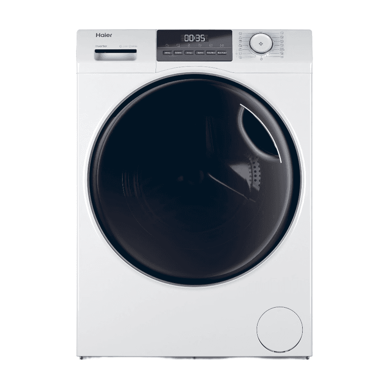 Haier HWD90-BP14929A-S Was-droogcombinatie – 9 kg wassen / 5 kg drogen – 1400 rpm – AI Power Drive Inverter-motor – Stoom – Energieklasse A-20% / D – Wit — afbeelding 1