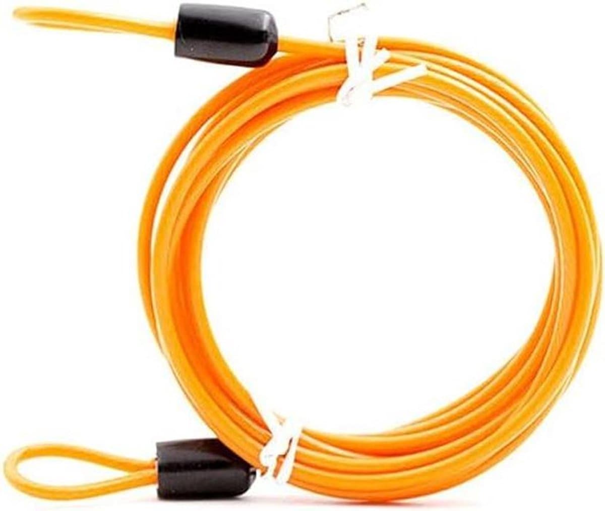 Kledinglijn Staalkabel - Drooglijn Buiten - Kleding Drogen - Verzinkt Staal - 1.5 of 2 Meter - Oranje — afbeelding 1