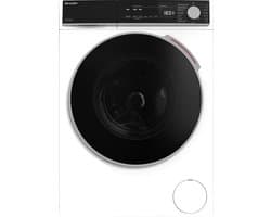 Sharp ESND914WDBE - Was-droogcombinatie - 9 kg wassen - 6 kg drogen - energieklasse A/D - WIT