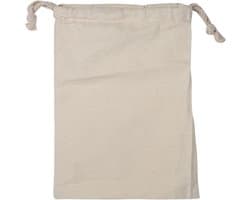 Opbergtas Katoenen tas met trekkoord Mousseline tas Katoenen opbergtas Canvas tas Katoenen draagtas voor handtassen Wasgoed Portemonnees Schoenen (30 * 40cm)