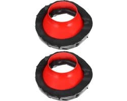 2 Stuks Toilet Voetpakking Spoelklep Ring Toilet Flensafdichting Rubberen Afdichting Pakkingen Potpakking Hardware
