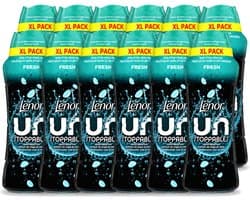 12 x Lenor Unstoppables - Geurbooster - Fris - Non-Stop Frisheid - Grootverpakking - Voordeelverpakking - 12 stuks