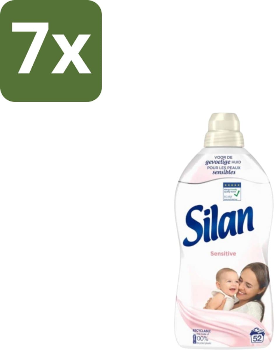 7 x Silan – Wasverzachter – Sensitive – 1144 ml - Wasverzachter - Gevoelige Huid - Hypoallergene - Huidvriendelijk - Wasgoed Zachtheid — afbeelding 1