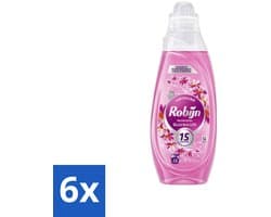 6 x Robijn – Vloeibaar Wasmiddel – Advanced Quickwash Sunset Bloom – Pro-Speed Technologie - 837 ml - Snel Wasmiddel - 15 Minuten Was - Vloeibaar Wasmiddel - Frisse Geur - Korte Wasprogramma