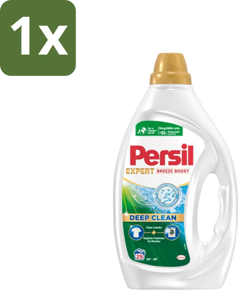 Persil Wasmiddel Gel 29 Wasbeurten Breeze Boost 1,305 liter - 1 stuk — afbeelding 1