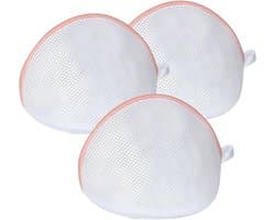 Herbruikbaar wasnet voor ondergoed en kleding, 3 stuks, ideaal voor delicate was, met ritssluiting