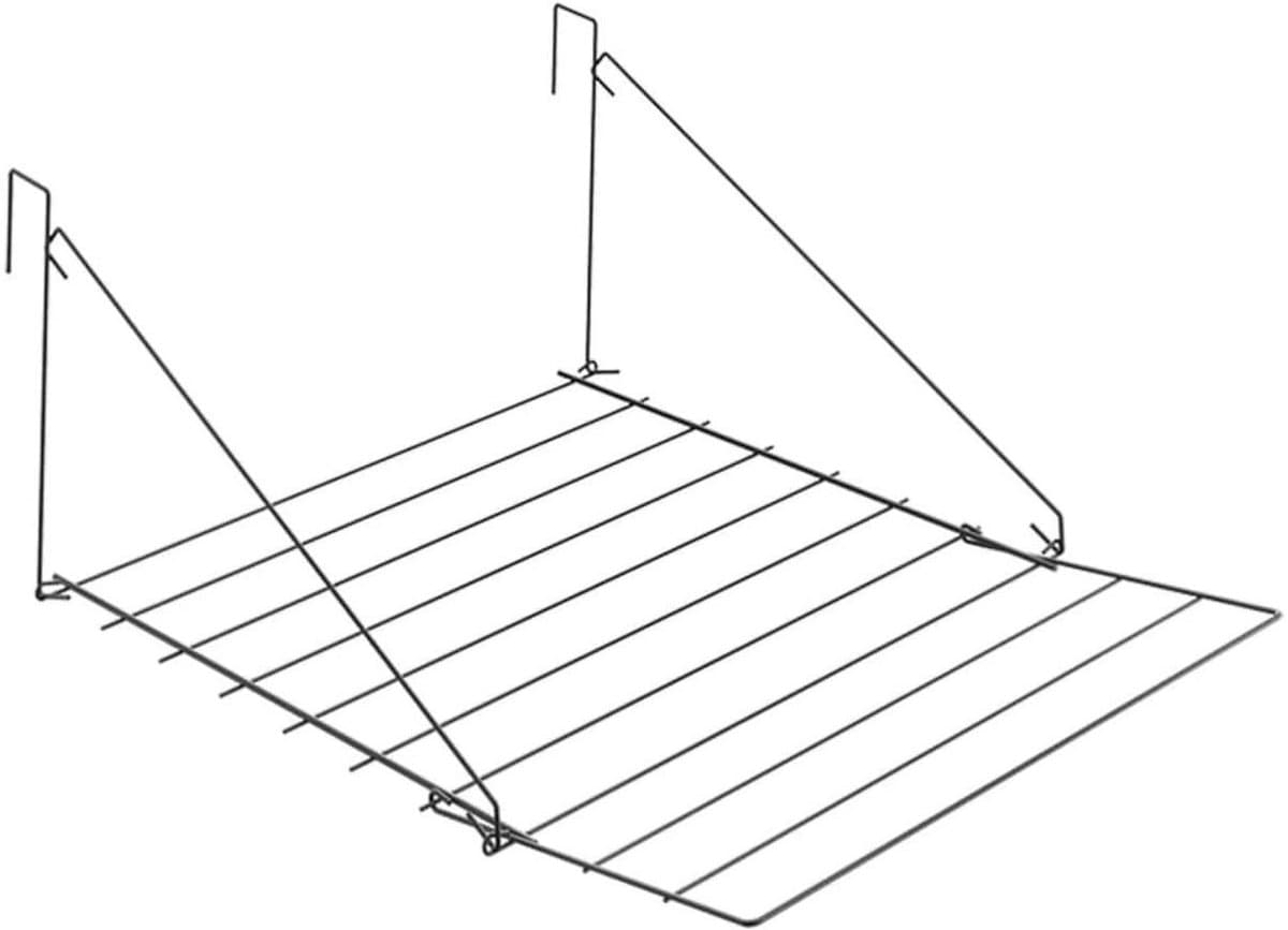 Tomado - Droogrek Breda - 7 meter drooglengte - Ophangen aan radiator, deur, douchewand of balkon - Matzwart — afbeelding 1