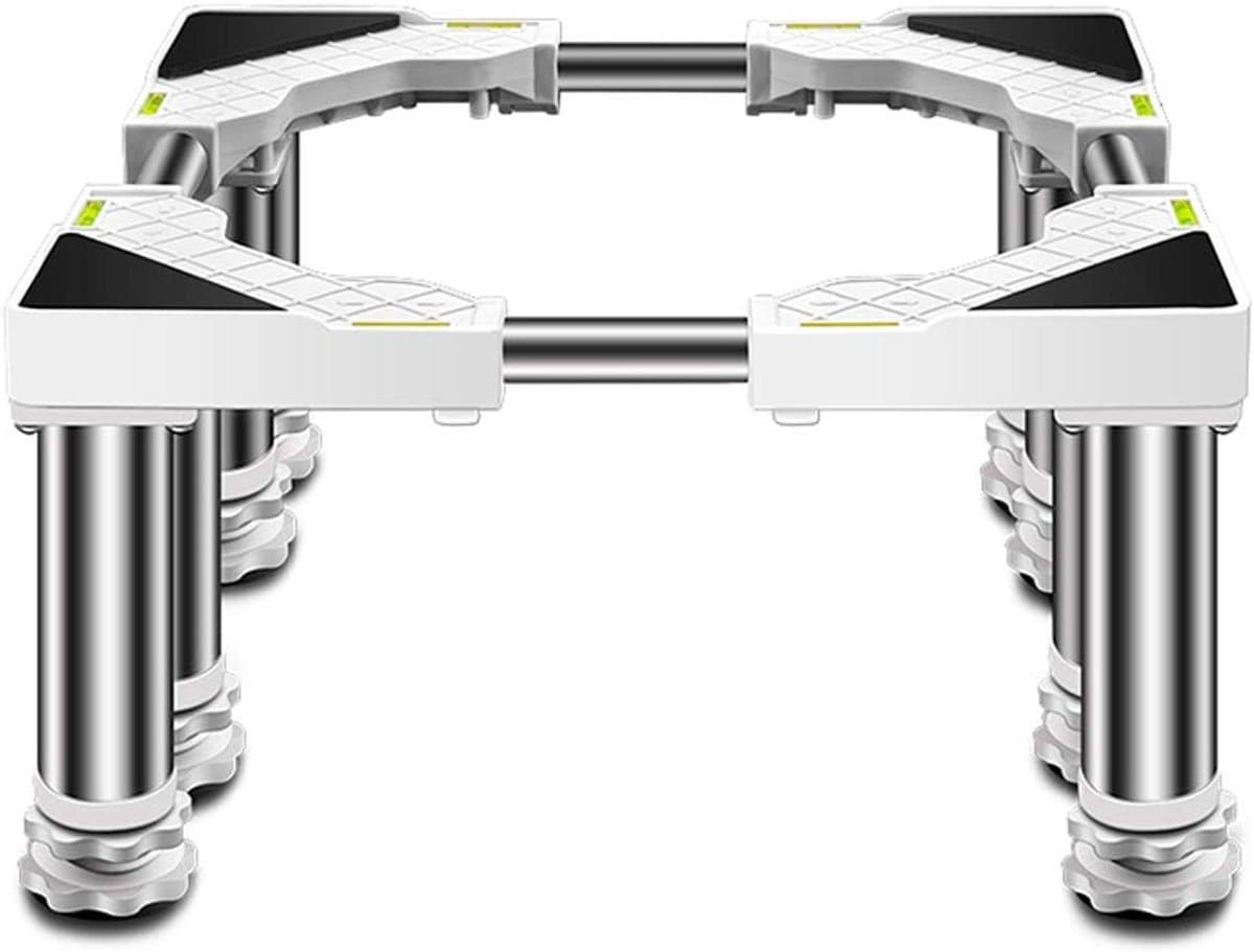 Wasmachine Onderstel - Verstelbare Standaard Frame - Stabiliseren Apparaten - Antivibratie Ontwerp - 36-55 cm - Roestvrij — afbeelding 1