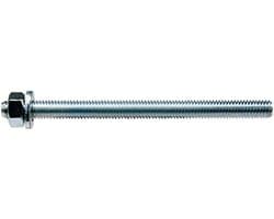 Ankerstang - Bevestigingsstaaf - Constructie Bevestigen - Universele Oplossing - M24 x 290 mm - Zilverkleurig