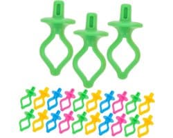 Spoel Klemmen - Garen Clips Organizer - Naaiwerk Organiseren - Voorkomt Knoopjes Garen - 50 Stuks - Kleurrijk