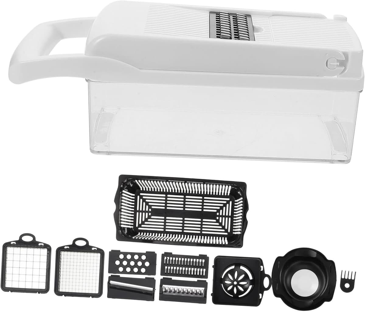 1set Multifunctionele Groentensnijder Handmatige Aardappelrasp Komkommer Slicer Voor Efficiënte Maaltijdbereiding Makkelijk Schoon Te Maken Compact Keuken — afbeelding 1