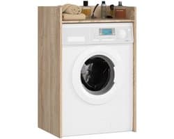 Wasmachine Kast / Wasmachine Ombouw / Wasmachine Meubel FIN / Sonoma Eik / AKORD Furniture Factory / 64 x 98 x 50 cm — afbeelding 1
