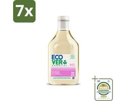 7 x Ecover - Vloeibaar wasmiddel Essential - Wol & Fijnwas - 1 liter - 22 wasbeurten - Grootverpakking - Wasmiddel Wol En Fijnwas - Delicate Stoffen Was - Milieuvriendelijk Wasmiddel - Zacht Wasmiddel - Plantage Wasmiddel