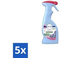 5 x Febreze – Textielspray – Roze Anjers – 375 ml - Voordeelverpakking - 5 stuks