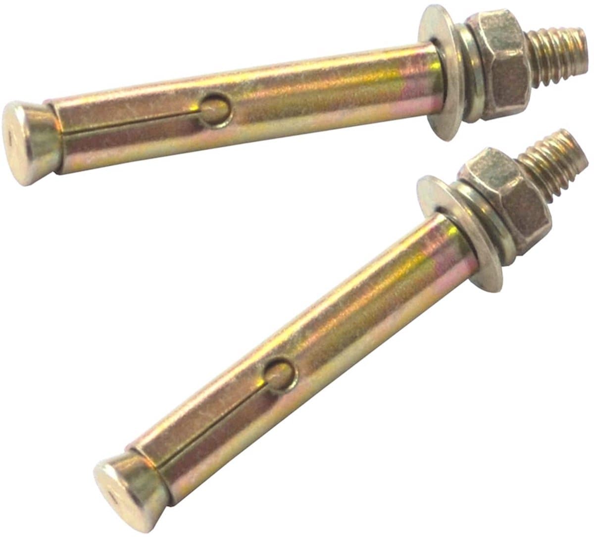 25x Verlengbouten Betonankers M6 x 60 mm Gegalvaniseerd Staal — afbeelding 1