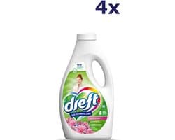 Dreft Vloeibaar Wasmiddel Touch of Pink 32 Wasbeurten - 4 x 1,4 liter - Voordeelverpakking