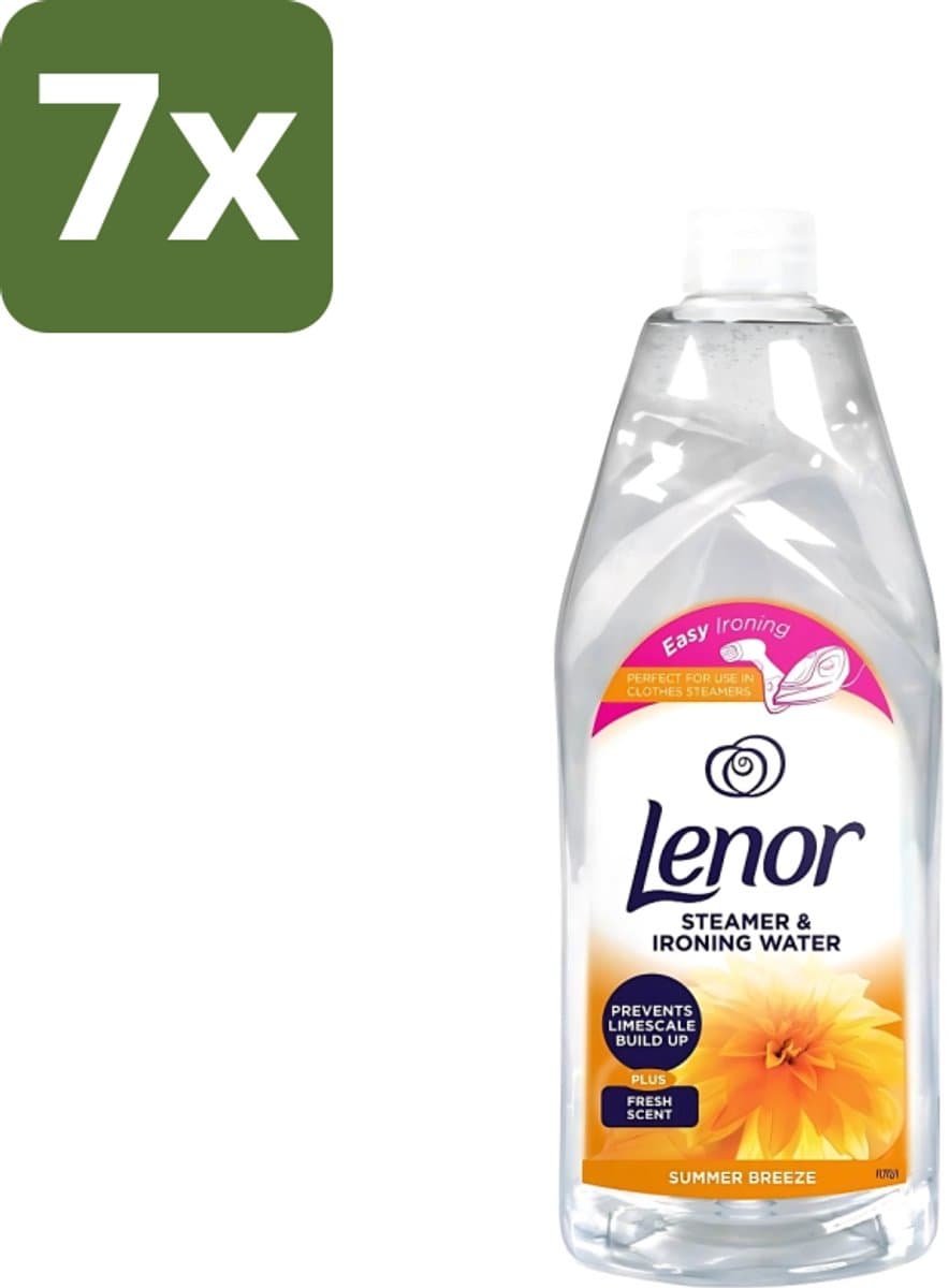 Lenor Strijkwater Summer Breeze 1 liter - Bulkverpakking - 7 stuks — afbeelding 1