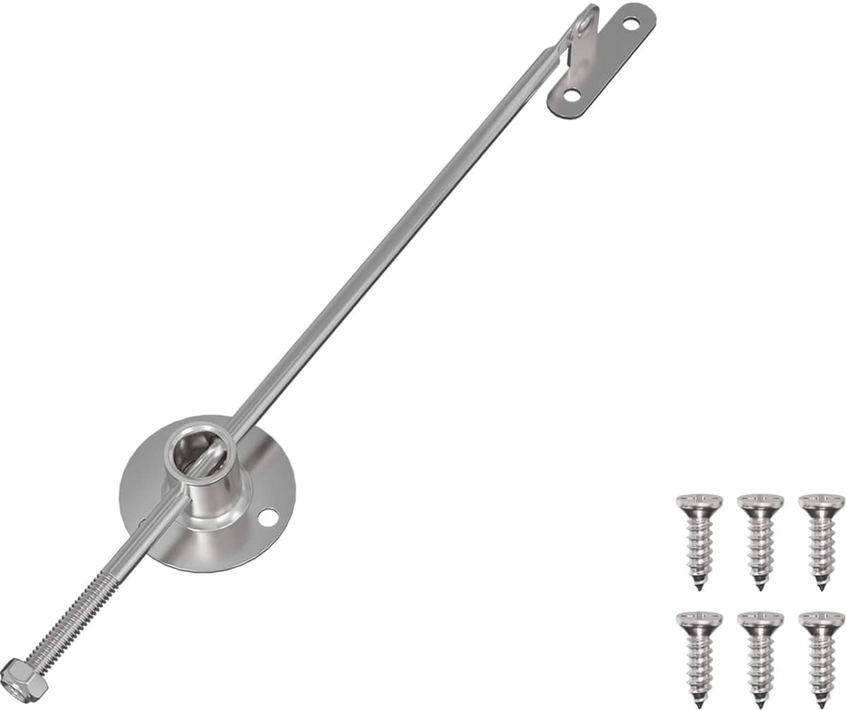vidaXL - Trekkant-hengsel - 439 - pcs - Zilver - IJzer — afbeelding 1
