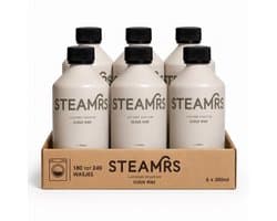 STEAMRS - Luxe Wasparfum - Cloud Nine - 300 ml x 6 Designer parfum voor je kleding - 180 tot 240 wasbeurten - Verzorgend voor textiel