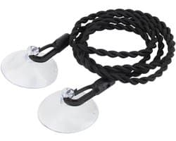 Reis Waslijn - Draagbare Kledinglijn - Kleding Drogen - Met Antislip Zuignap - 4x4x2.4cm - Zoals Getoond