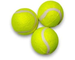 3x Merkloze Tennisballen voor Wasmachine - Zacht & Pluizig Wassen