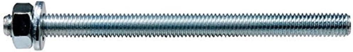 Ankerstang - Bevestigingsstaaf - Constructie Bevestigen - Universele Injectiemortel - M12 x 210 - Galvanisch Verzinkt — afbeelding 1