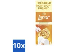 Lenor – Geurbooster – Amber & Orchidee – 12 Wasbeurten – 155 g - Bulkverpakking - 10 stuks