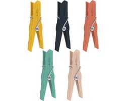 Urban Living Basic Grip wasknijpers - 52x - kunststof - 7 cm