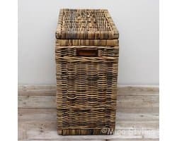 Wasmand-Duo-Naturel-Brown-67x35xH65-Riet-Rotan-Rechthoek