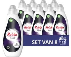 Robijn Black Velvet - Vloeibaar Wasmiddel (700ml) - 8x 14 wasbeurten