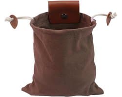 Foerageerzak - Verzamelzak - Outdoor Verzamelen - Handsfree Gemak - 20x22cm - Bruin