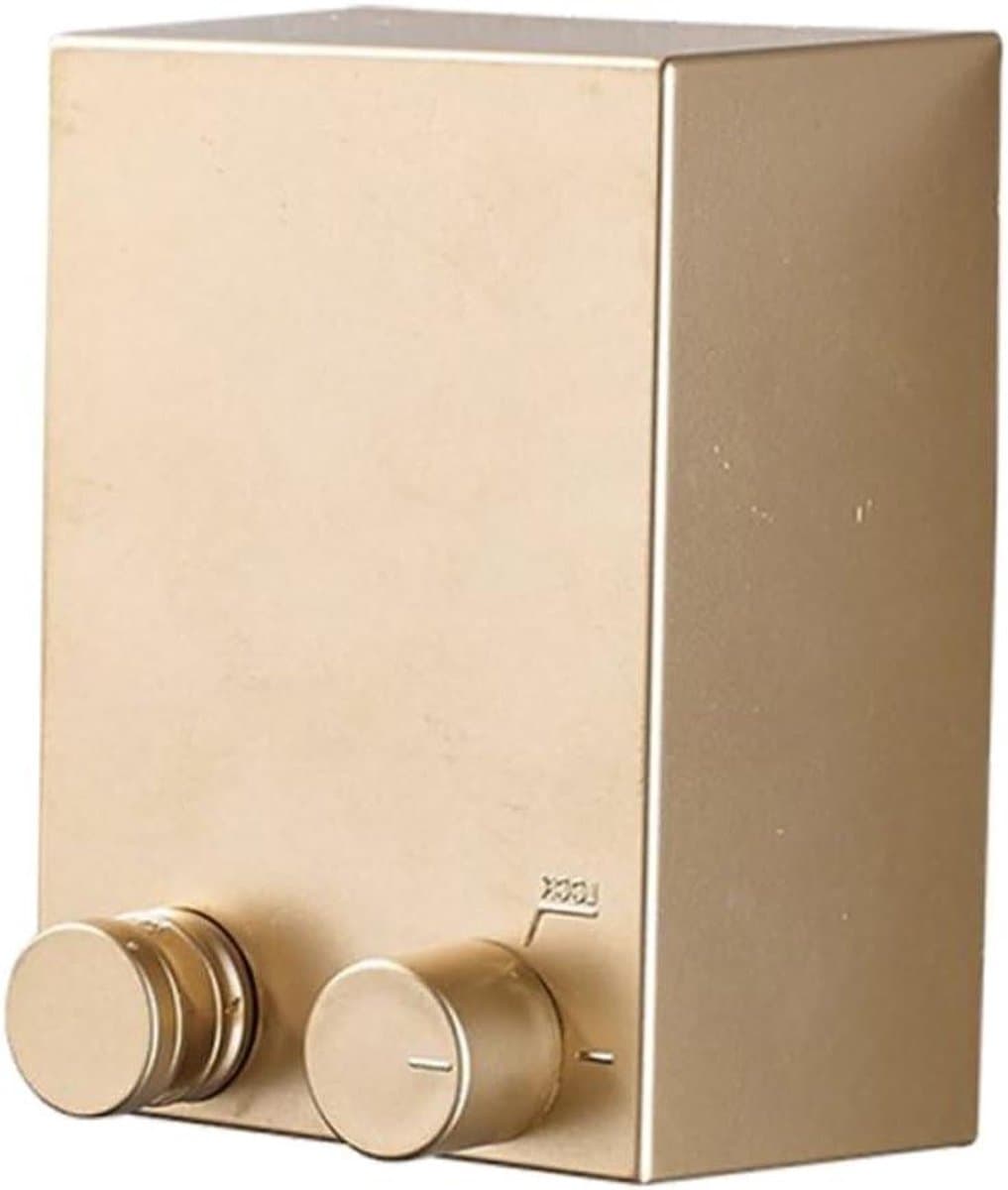 Intrekbare Waslijn - Kledinglijn Ophangen - Kleding Drogen - Volledig Intrekbaar - 8x5.5x11cm - Goud — afbeelding 1