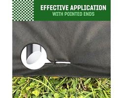 Stevige Antiroest Grondankers voor Tuin en Camping - 250 Stuks - 150 mm Lang