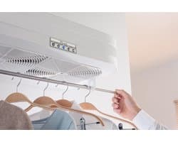 ProElit Perfect Wall Dryer - wasdroger en droogrek met koude of warme luchtstroom - Large