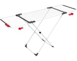 Vileda Surprise Droogrek - Droogrek met X-onderstel - 20 m drooglengte - Uittrekbare vleugels
