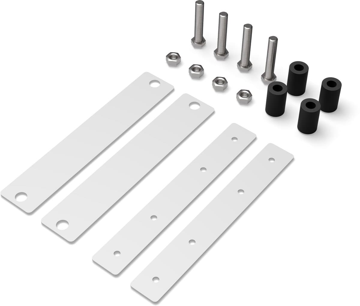 Bodo® - Wasmachine Verhoger connectieset - Wit - voor WV52 - WV53 - WVH53 — afbeelding 1